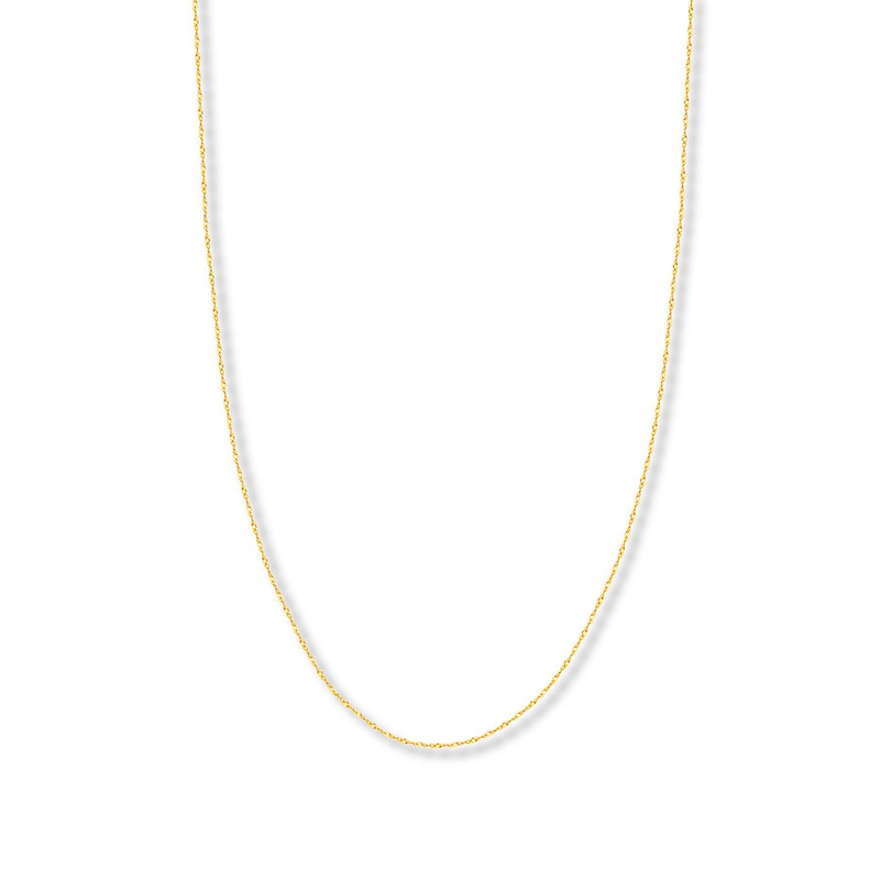 Main Image 1 of 16&quot; Singapore Chain Solid 14K Yellow Gold Appx. 1.15mm