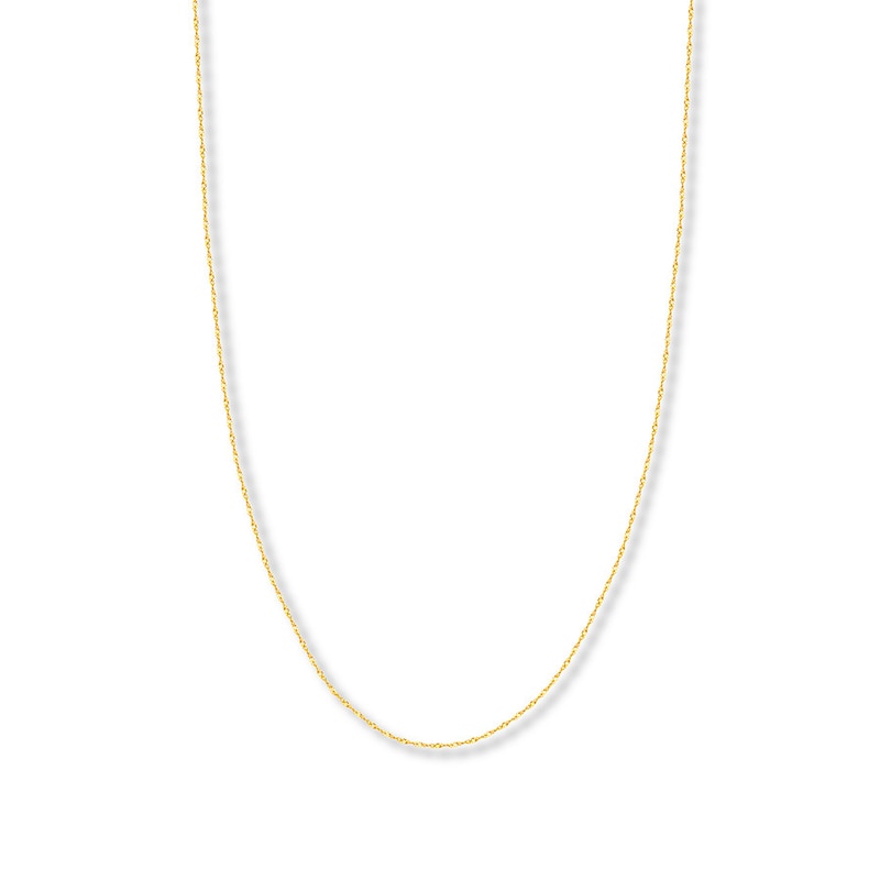 Main Image 1 of 20&quot; Singapore Chain Solid 14K Yellow Gold Appx. 1.15mm
