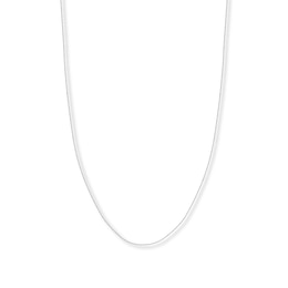 20" Singapore Chain Solid 14K White Gold Appx. .8mm