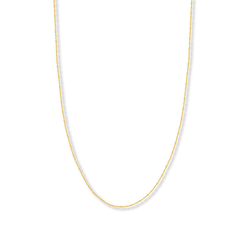 Main Image 1 of 16&quot; Singapore Chain Solid 14K Yellow Gold Appx. 1.4mm