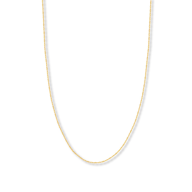 Main Image 1 of 20&quot; Singapore Chain Solid 14K Yellow Gold Appx. 1.4mm