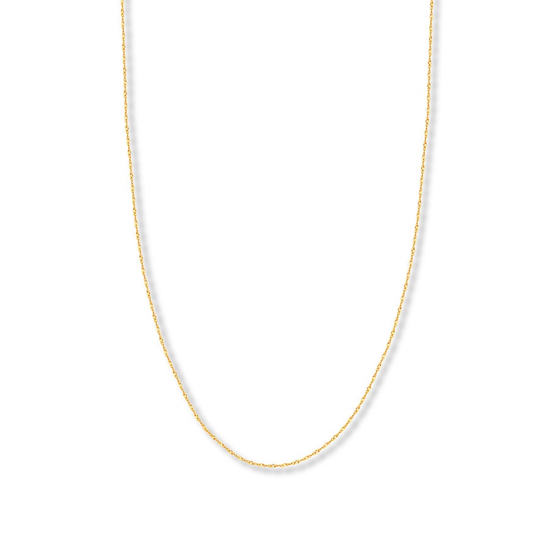 Main Image 1 of 16&quot; Singapore Chain Solid 14K Yellow Gold Appx. 1.7mm