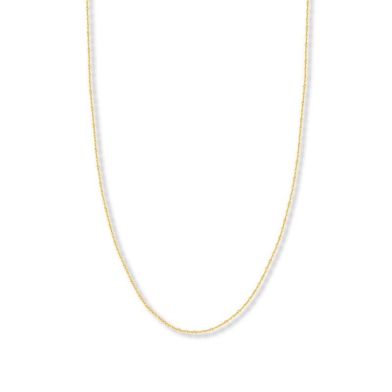 18" Solid Singapore Chain 14K Yellow Gold Appx. 1.7mm