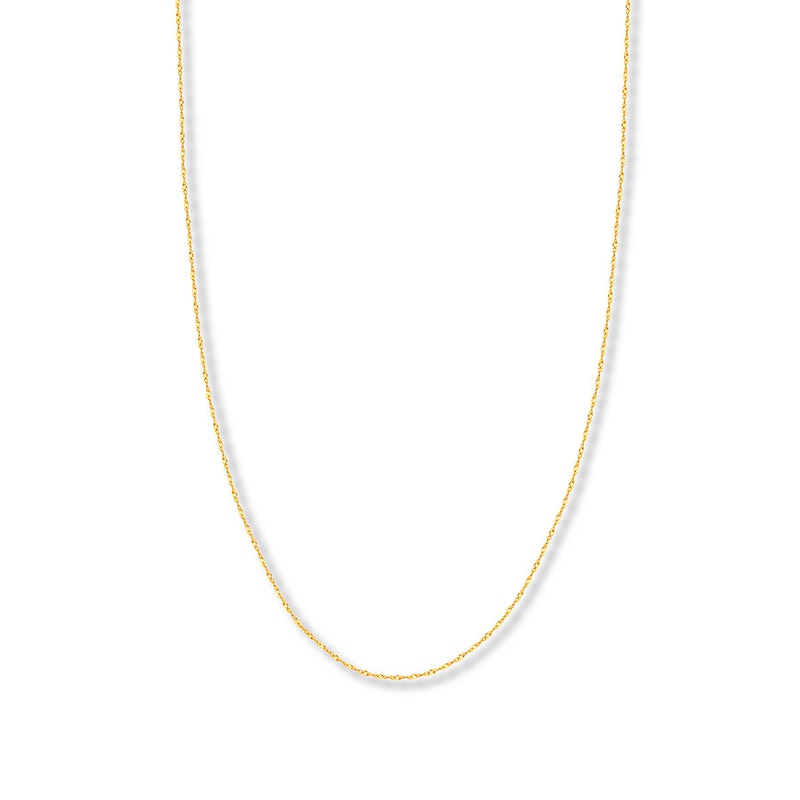 Main Image 1 of 18&quot; Singapore Chain Solid 14K Yellow Gold Appx. 1.7mm