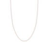 Thumbnail Image 1 of 18&quot; Singapore Chain Solid 14K Rose Gold Appx. .85mm