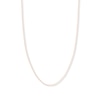 Thumbnail Image 1 of 20&quot; Singapore Chain Solid 14K Rose Gold Appx. .85mm