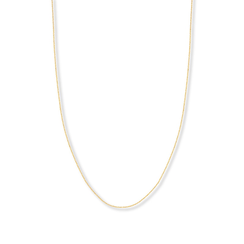 Main Image 1 of 18" Singapore Chain Solid 14K Yellow Gold Appx. .85mm