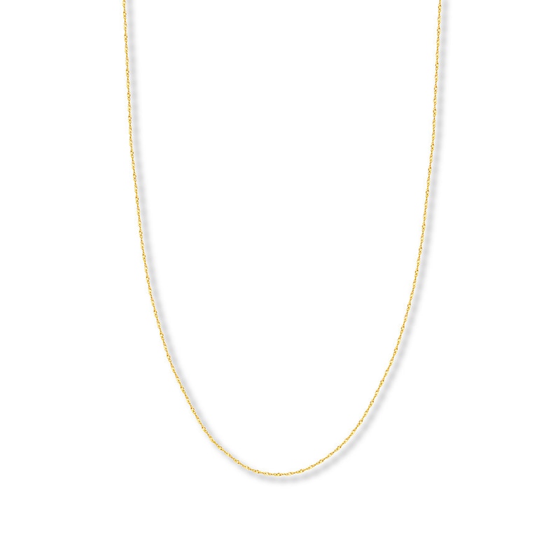 Main Image 1 of 16&quot; Singapore Chain Solid 14K Yellow Gold Appx. 1.4mm