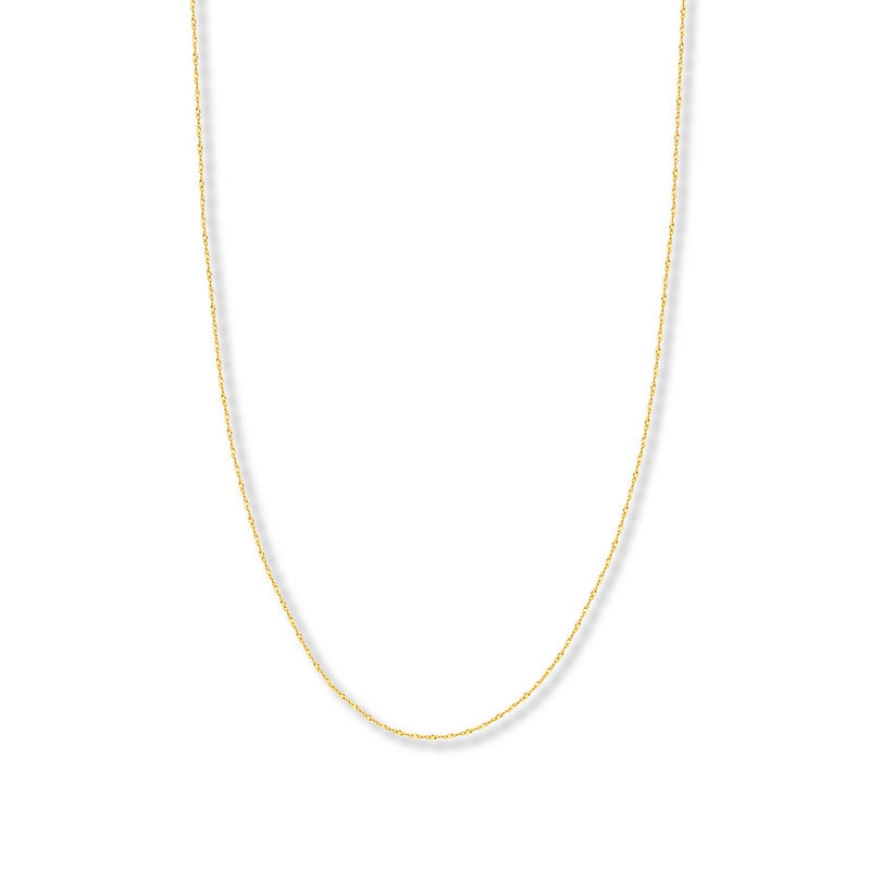 Main Image 1 of 18&quot; Singapore Chain Solid 14K Yellow Gold Appx. 1.4mm
