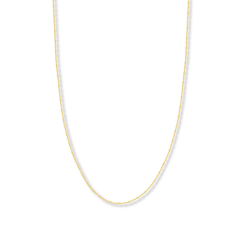 Main Image 1 of 20&quot; Singapore Chain Solid 14K Yellow Gold Appx. 1.15mm
