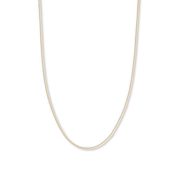 18" Franco Chain Solid 14K Yellow Gold Appx. 1.1mm