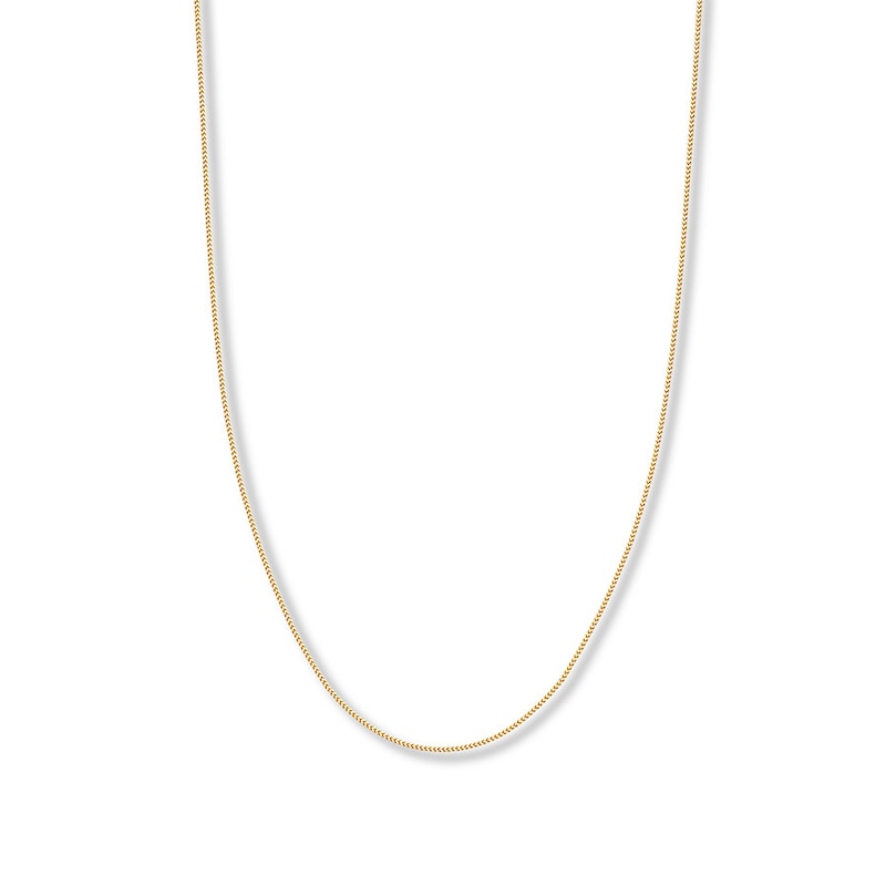 Main Image 1 of 18&quot; Franco Chain Solid 14K Yellow Gold Appx. 1.1mm