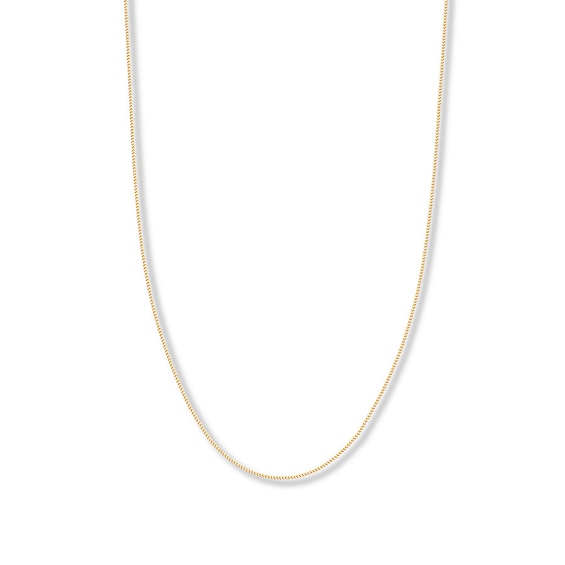 18" Franco Chain Solid 14K Yellow Gold Appx. 1.2mm