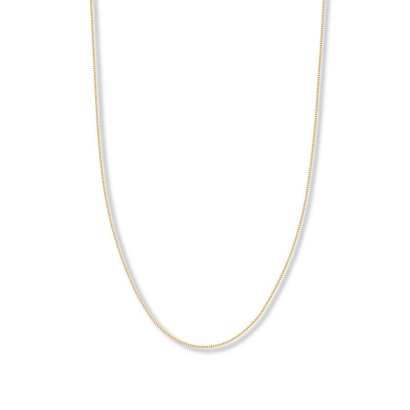 Main Image 1 of 18&quot; Franco Chain Solid 14K Yellow Gold Appx. 1.2mm