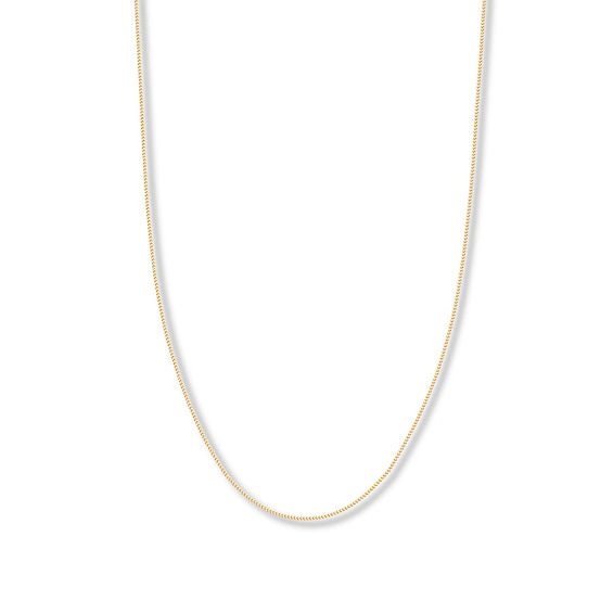 24" Franco Chain Solid 14K Yellow Gold Appx. 1.2mm