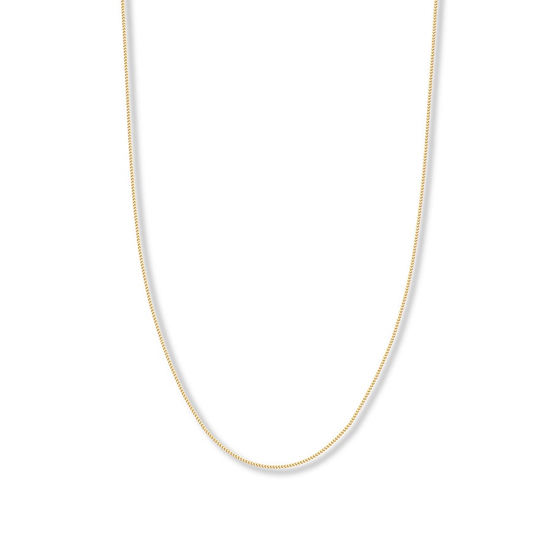 Main Image 1 of 24&quot; Franco Chain Solid 14K Yellow Gold Appx. 1.2mm