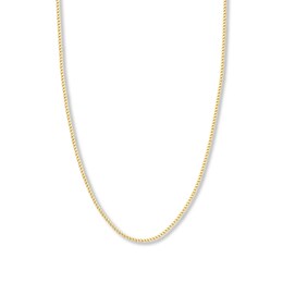 22" Curb Chain Solid 14K Yellow Gold Appx. 3.7mm