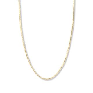 22" Curb Chain Solid 14K Yellow Gold Appx. 3.7mm