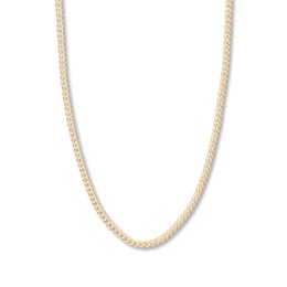18" Curb Chain Solid 14K Yellow Gold Appx. 4.95mm