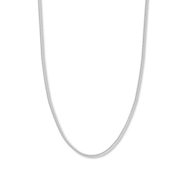 24" Franco Chain Solid 14K White Gold Appx. 2.0mm