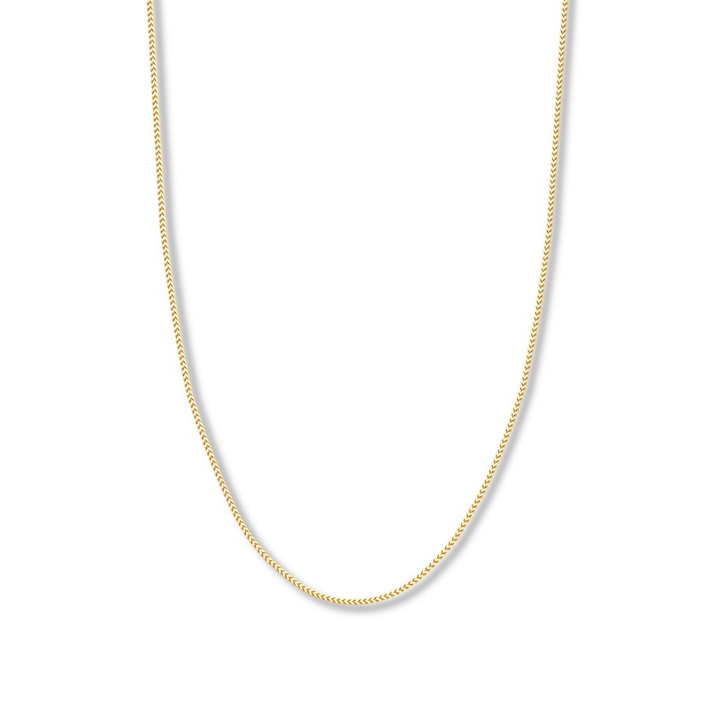 24" Solid Franco Chain 14K Yellow Gold Appx. 2.0mm