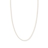 Thumbnail Image 0 of 16" Solid Figaro Chain Necklace 14K Yellow Gold Appx. 1.28mm