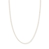 Thumbnail Image 0 of 18" Solid Figaro Chain Necklace 14K Yellow Gold Appx. 1.28mm