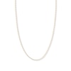 Thumbnail Image 0 of 20" Solid Figaro Chain Necklace 14K Yellow Gold Appx. 1.28mm