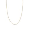 Thumbnail Image 0 of 20" Solid Figaro Chain Necklace 14K Yellow Gold Appx. 1.28mm