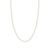 Thumbnail Image 1 of 24&quot; Figaro Chain Necklace Solid 14K Yellow Gold Appx. 1.28mm