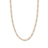 Thumbnail Image 0 of 20" Solid Figaro Link Chain 14K Yellow Gold Appx. 4.7mm