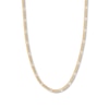 Thumbnail Image 1 of 20&quot; Figaro Link Chain Solid 14K Yellow Gold Appx. 4.7mm