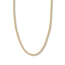 20&quot; Cuban Chain Necklace 14K Yellow Gold Appx. 5mm
