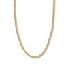 Thumbnail Image 1 of 24&quot; Cuban Chain Necklace Solid 14K Yellow Gold Appx. 5mm