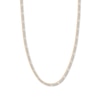 Thumbnail Image 0 of 18" Solid Figaro Chain Necklace 14K Two-Tone Gold Appx. 3.9mm