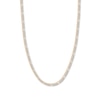 Thumbnail Image 0 of 22" Solid Figaro Chain Necklace 14K Two-Tone Gold Appx. 3.9mm