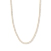 Thumbnail Image 1 of 18&quot; Figaro Chain Necklace Solid 14K Two-Tone Gold Appx. 4.75mm