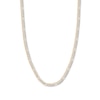 Thumbnail Image 0 of 20" Solid Figaro Chain Necklace 14K Two-Tone Gold Appx. 4.75mm