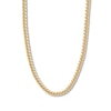 Thumbnail Image 0 of 24" Solid Cuban Chain Necklace 14K Yellow Gold Appx. 7.3mm