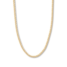 22" Mariner Chain Solid 14K Yellow Gold Appx. 4.4mm