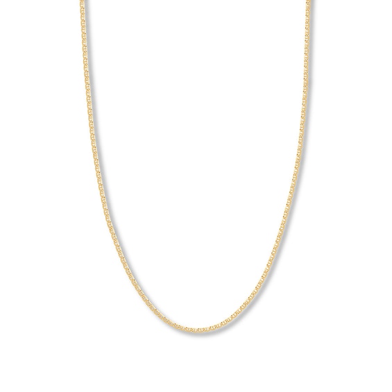30" Mariner Chain Solid 14K Yellow Gold 3mm