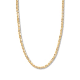 22" Mariner Link Chain Solid 14K Yellow Gold 5.6mm