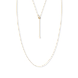 16" Adjustable Box Chain Solid 14K Yellow Gold Appx. .55mm