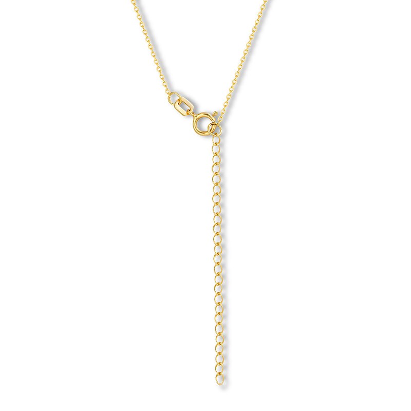 Main Image 2 of Children's Cable Chain Solid 14K Yellow Gold Appx 1.2mm 13&quot;