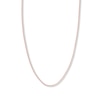 Thumbnail Image 1 of Adjustable 22&quot; Snake Chain Hollow 14K Rose Gold Appx. 1.4mm