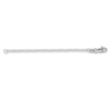 Thumbnail Image 1 of 3&quot; Extender Cable Chain Solid 14K White Gold Appx. 1.8mm