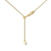 Thumbnail Image 2 of Adjustable 22&quot; Box Chain Solid 14K Yellow Gold Appx. .8mm