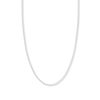 Thumbnail Image 1 of Adjustable 22&quot; Box Chain Solid 14K White Gold Appx. .96mm