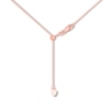 Thumbnail Image 1 of Adjustable 22" Solid Box Chain 14K Rose Gold Appx. .96mm