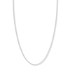 Thumbnail Image 0 of Adjustable 22" Solid Wheat Chain 14K White Gold Appx. 1.02mm